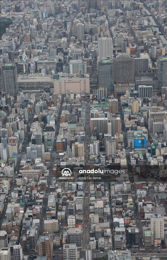 Panoramski pogled s najvišeg tornja u Japanu