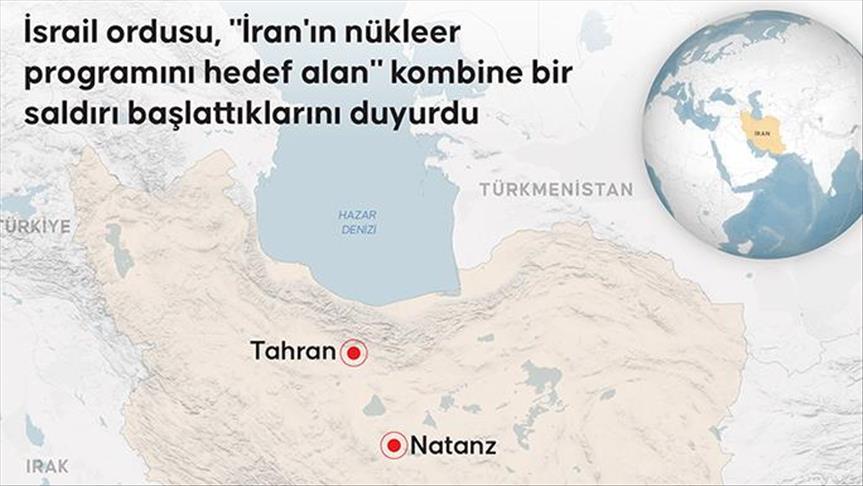 İsrail, İran'ın Natanz Nükleer Tesisinde büyük hasara yol açtığını ileri sürdü